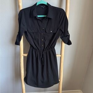 BeBop Elegant Black Long Sleeve Dress